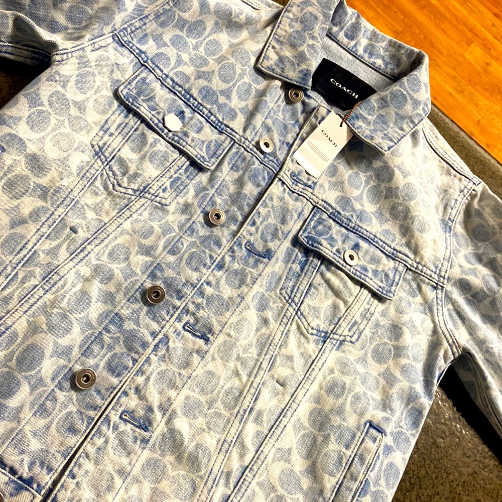 Coach..Unisex ...Brand New..Jean Jacket..